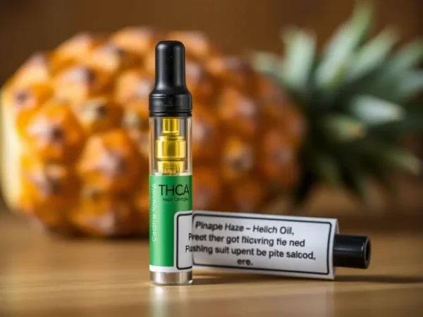 Pineapple Haze – THCa Vape Cartridge (1g)