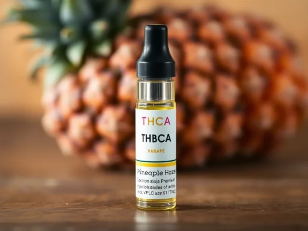 Pineapple Haze – THCa Vape Cartridge (1g) - Image 2